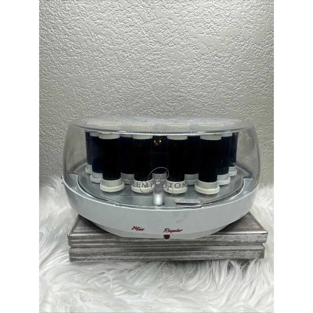 $20 🌙 REMINGTON Protect & Shine 19 VELVET HOT ROLLERS STEAM MIST Missing 1